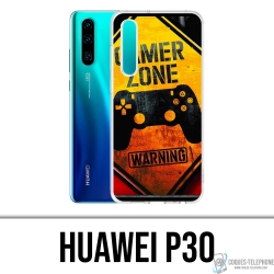 Huawei P30 Case - Gamer Zone Warnung