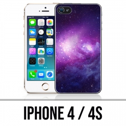 IPhone 4 / 4S Fall - purpurrote Galaxie