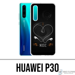 Coque Huawei P30 - I Love Music