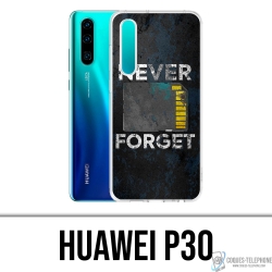 Huawei P30 Case - Nie vergessen