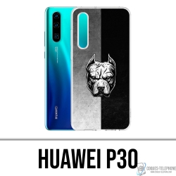 Coque Huawei P30 - Pitbull Art