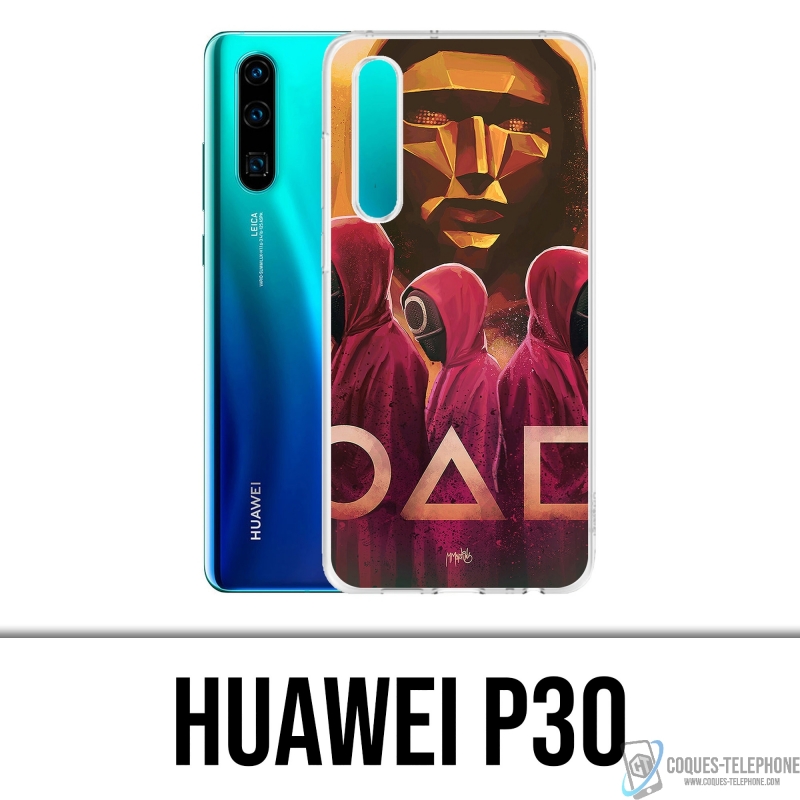 Coque Huawei P30 - Squid Game Fanart