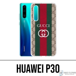 Coque Huawei P30 - Gucci Brodé