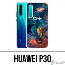 Coque Huawei P30 - Off White Color Cloud