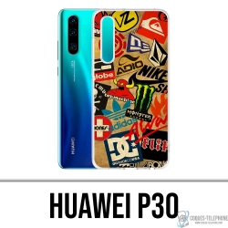 Huawei P30 Case - Vintage Skate Logo