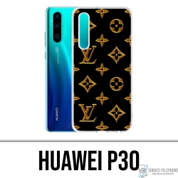 Funda para Huawei P30 - Louis Vuitton Gold