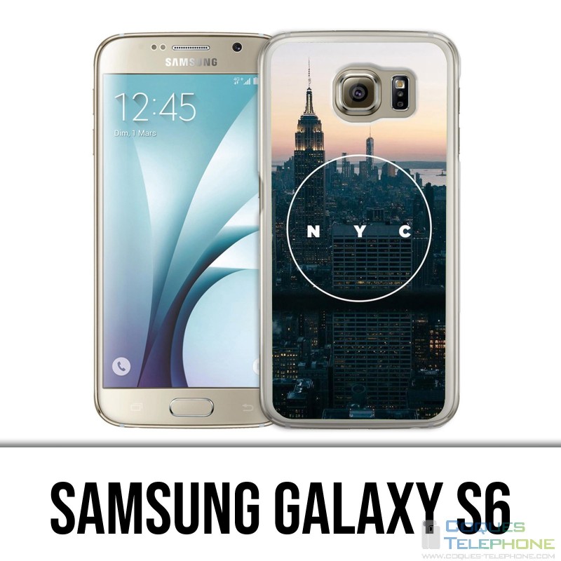 Samsung Galaxy S6 Hülle - City Nyc New Yock