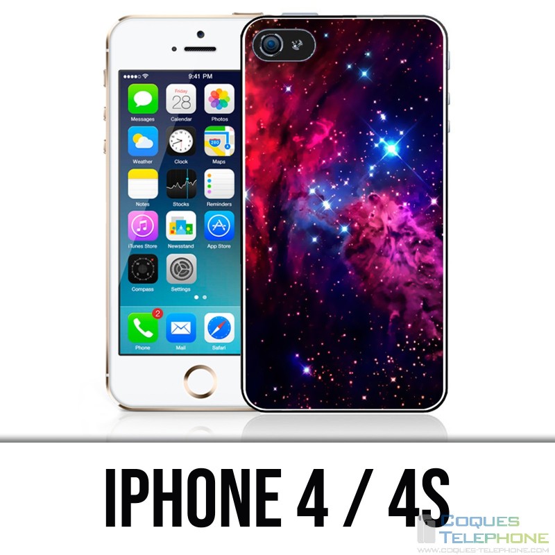 Coque iPhone 4 / 4S - Galaxy 2