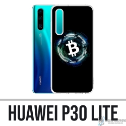 Custodia Huawei P30 Lite - Logo Bitcoin