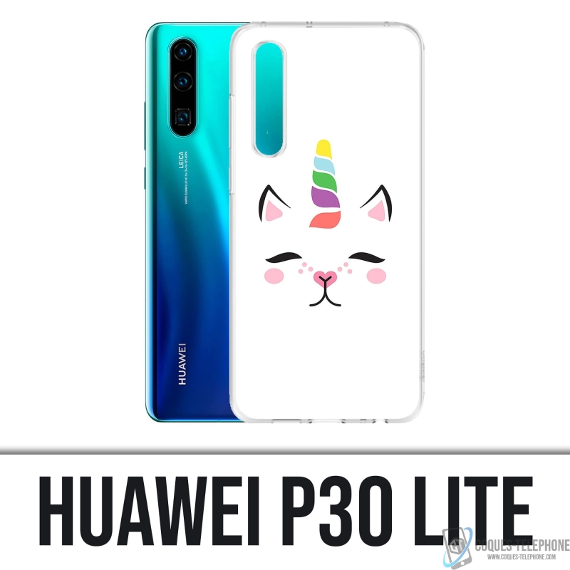 Custodia Huawei P30 Lite - Gato Unicornio
