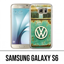 Carcasa Samsung Galaxy S6 - Logotipo Vintage Vw