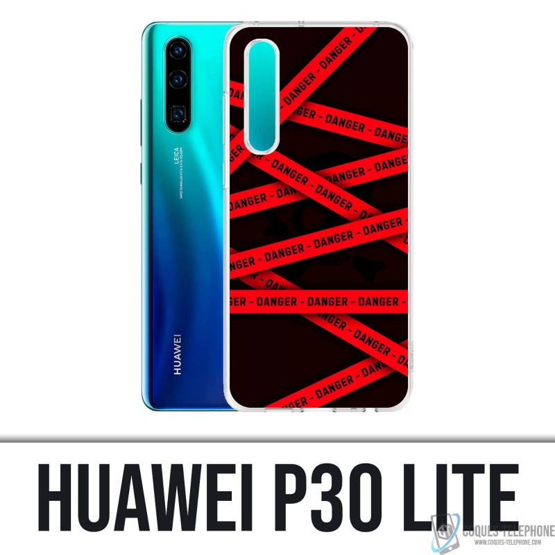 Huawei P30 Lite Case - Danger Warning