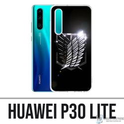 Funda Huawei P30 Lite - Logotipo de Attack On Titan