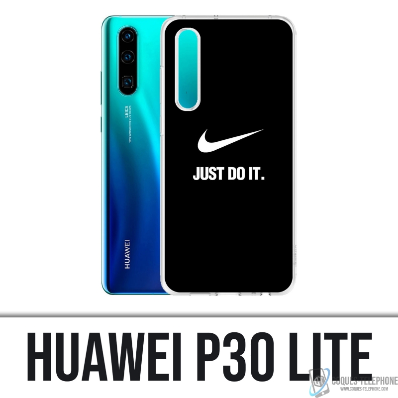 Custodia Huawei P30 Lite - Nike Just Do It Black