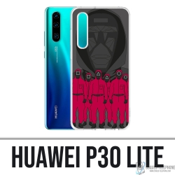 Coque Huawei P30 Lite - Squid Game Cartoon Agent