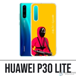 Huawei P30 Lite Case - Tintenfisch-Spiel Soldat Cartoon