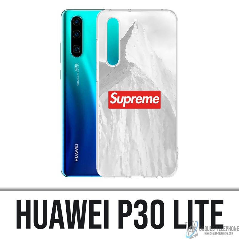 Funda Huawei P30 Lite - Montaña Blanca Suprema