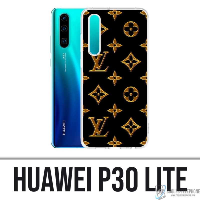 Funda para Huawei P30 Lite - Louis Vuitton Gold
