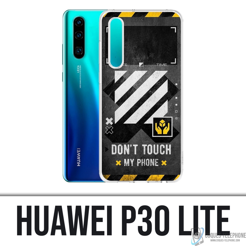 Funda para Huawei P30 Lite - Blanco roto, incluye teléfono táctil