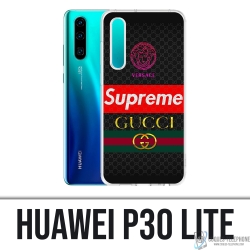 Coque Huawei P30 Lite - Versace Supreme Gucci