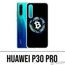 Custodia Huawei P30 Pro - Logo Bitcoin
