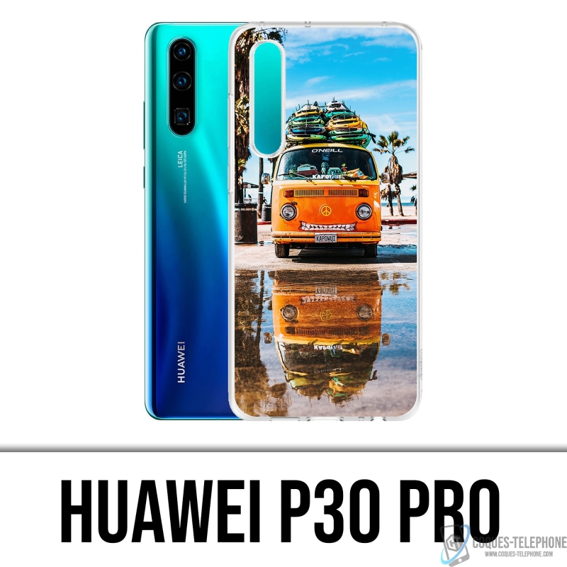 Coque Huawei P30 Pro - Combi VW Plage Surf