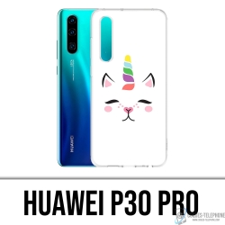 Huawei P30 Pro case - Gato Unicornio