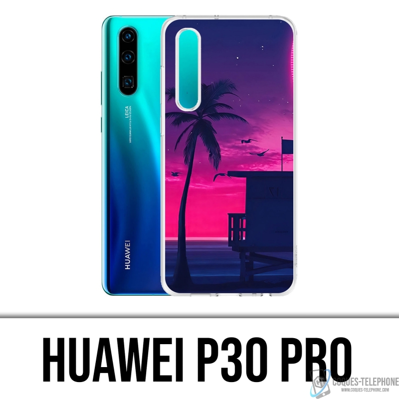 Custodia Huawei P30 Pro - Viola Miami Beach