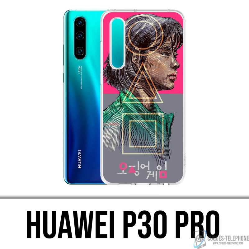 Coque Huawei P30 Pro - Squid Game Girl Fanart