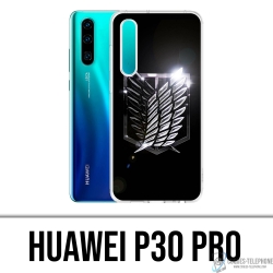 Custodia Huawei P30 Pro - Logo Attack On Titan