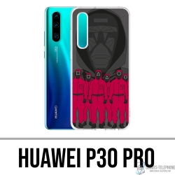 Huawei P30 Pro Case - Squid Game Cartoon Agent