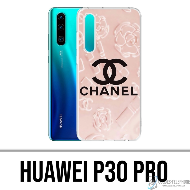 Funda Huawei P30 Pro - Fondo Rosa Chanel