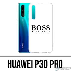 Huawei P30 Pro Case - Hugo Boss White