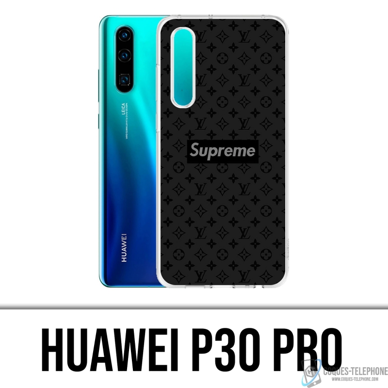 Huawei P30 Pro Case - Supreme Vuitton Black