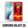 Coque Samsung Galaxy S6 - Wonder Woman Art