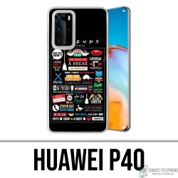 Funda Huawei P40 - Logotipo de Friends