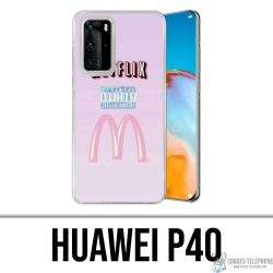 Huawei P40 Case - Netflix und Mcdo