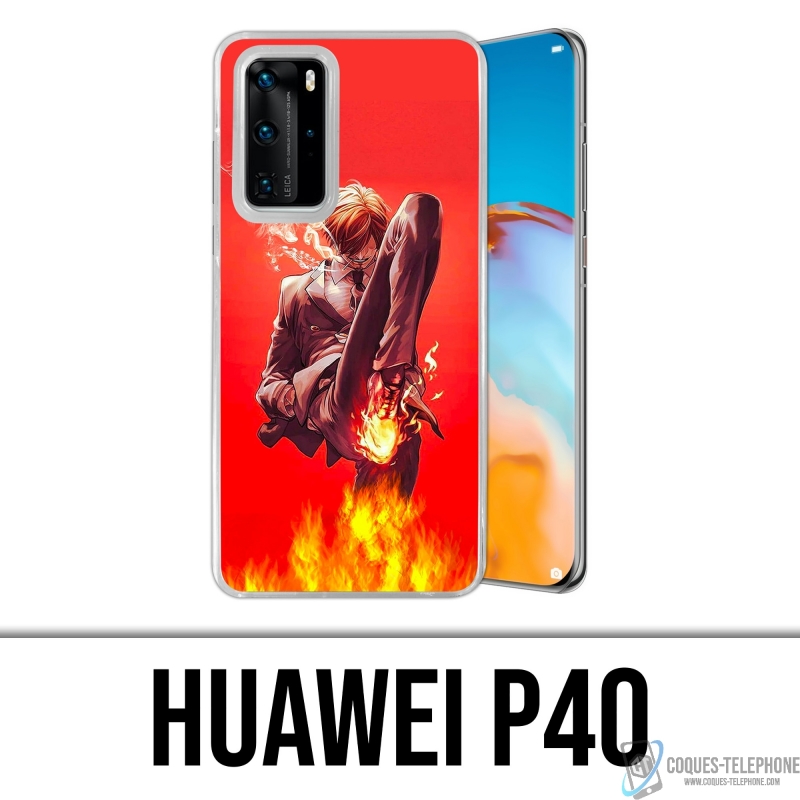 Huawei P40 case - Sanji One Piece
