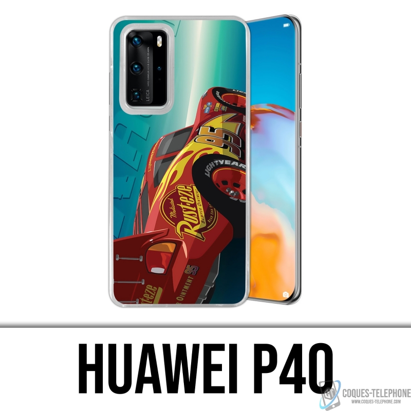 Funda Huawei P40 - Velocidad de Cars de Disney