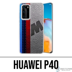 Coque Huawei P40 - M Performance Effet Cuir