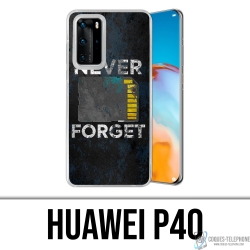 Huawei P40 Case - Nie vergessen