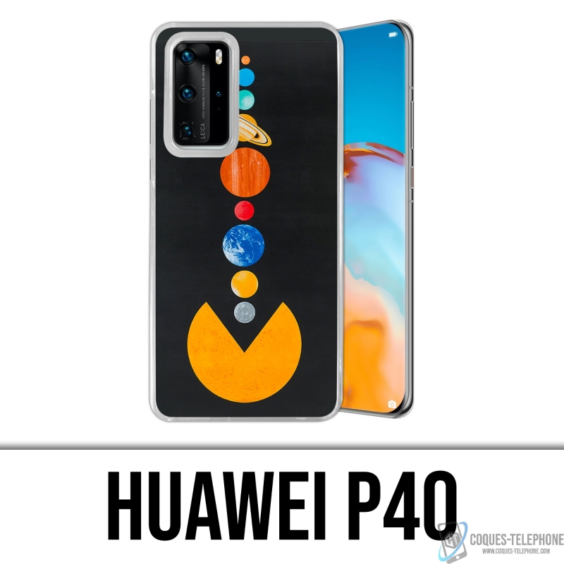 Coque Huawei P40 - Pacman Solaire