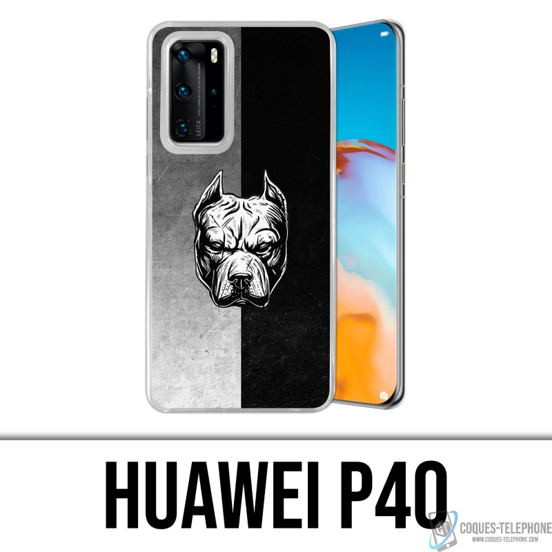 Coque Huawei P40 - Pitbull Art