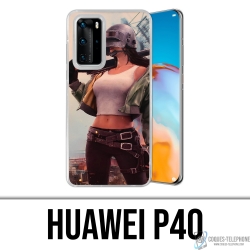Custodia Huawei P40 - Ragazza PUBG