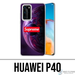 Huawei P40 Case - Supreme Planet Lila