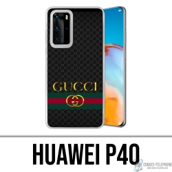 Funda Huawei P40 - Oro Gucci