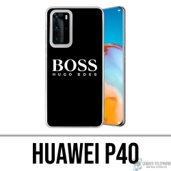 Coque Huawei P40 - Hugo Boss Noir