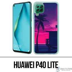 Huawei P40 Lite Case - Miami Beach Purple