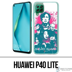 Coque Huawei P40 Lite - Squid Game Personnages Splash