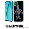 Custodia Huawei P40 Lite - Cuore Scheletro